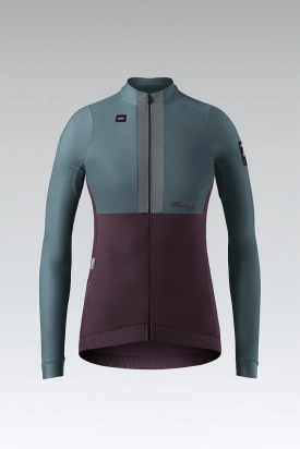 CYCLING JERSEY LONG SLEEVES HYDER BLEND WOMAN LYSE GOBIK