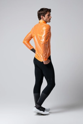 JACKET LIGHTWEIGHT RAIN PLUVIA 2.0 UNISEX BLAZING ORANGE GOBIK