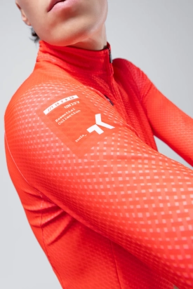 MAJICA BICIKLISTIČKA DUGI RUKAVI HYDER MAN VERMILION GOBIK