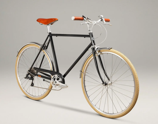 BICIKL CLASSIC 8 SPEED BLACK SIECH