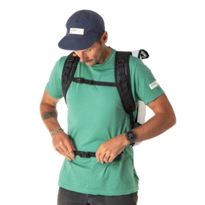 RUKSAK ROLLTOP 22L WHITE RESTRAP