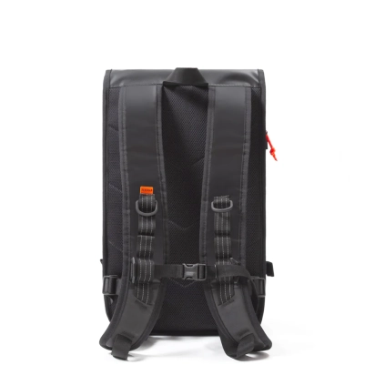 BACKPACK ROLLTOP 22L BLACK RESTRAP