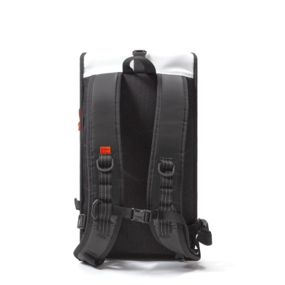 RUKSAK ROLLTOP 22L WHITE RESTRAP