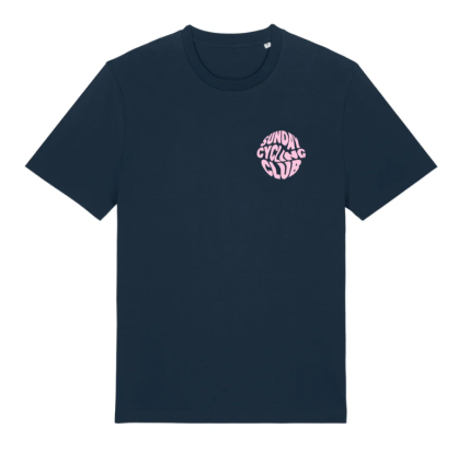 T-SHIRT SUNDAY CYCLING CLUB OVERSIZED UNISEX NAVY COIS CC