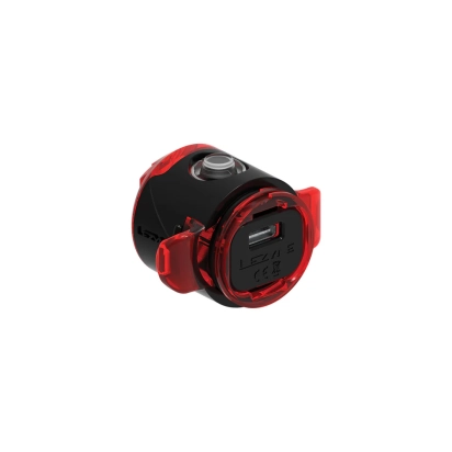 SVJETLO STRAŽNJE FEMTO USB C DRIVE BLACK LEZYNE