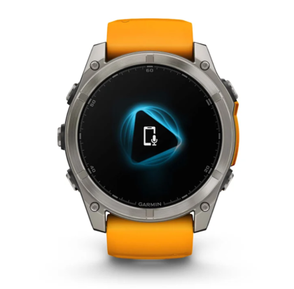 WATCH Fenix™ 8 – SAPPHIRE AMOLED 51mm ORANGE/TITANIUM GARMIN