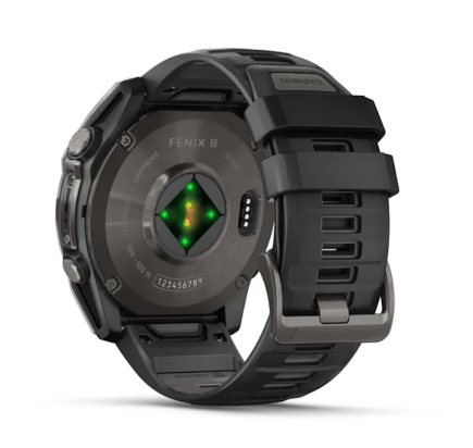 WATCH Fenix™ 8 – SAPPHIRE AMOLED 51mm CARBON GREY/TITANIUM GARMIN