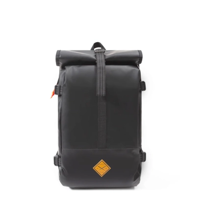 BACKPACK ROLLTOP 22L BLACK RESTRAP