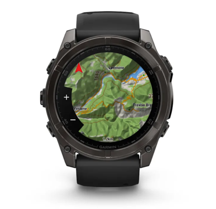 WATCH Fenix™ 8 – SAPPHIRE AMOLED 51mm CARBON GREY/TITANIUM GARMIN