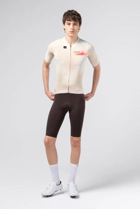 MAJICA BICIKLISTIČKA KRATKI RUKAVI CX PRO 4.0 UNISEX ALMOND GOBIK