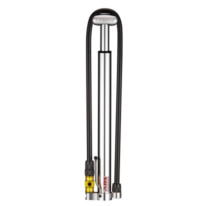 HAND PUMP MICRO FLOOR DRIVE HP SILVER GLOSS LEZYNE