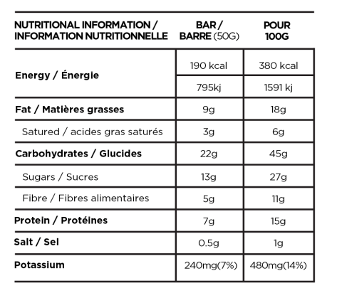 ENERGETSKA PLOČICA BADEM & ČOKOLADA 50g NAAK