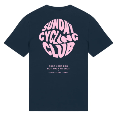 T-SHIRT SUNDAY CYCLING CLUB OVERSIZED UNISEX NAVY COIS CC