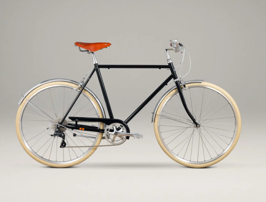 BICIKL CLASSIC 8 SPEED BLACK SIECH