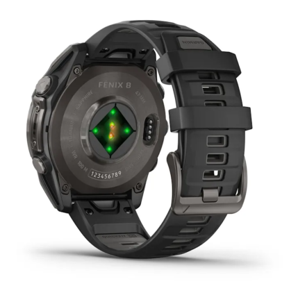 SAT Fenix™ 8 – SAPPHIRE AMOLED 47mm CARBON GREY/TITANIUM GARMIN