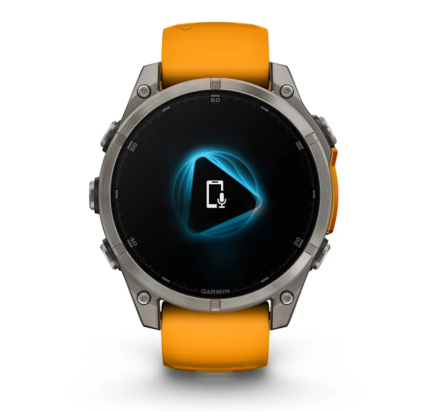 WATCH Fenix™ 8 – SAPPHIRE AMOLED 47mm ORANGE/TITANIUM GARMIN