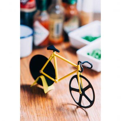CUTTER FOR PIZZA RACEFIT YELLOW CYCLEGIFTS