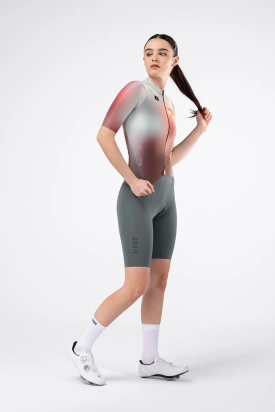 MAJICA BICIKLISTIČKA KRATKI RUKAVI ATTITUDE 2.0 WOMAN FLANK GOBIK