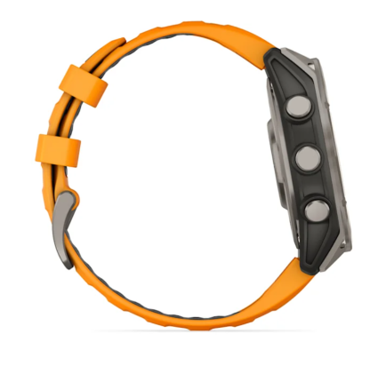 WATCH Fenix™ 8 – SAPPHIRE AMOLED 47mm ORANGE/TITANIUM GARMIN