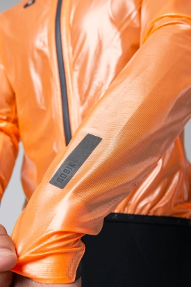 JACKET LIGHTWEIGHT RAIN PLUVIA 2.0 UNISEX BLAZING ORANGE GOBIK