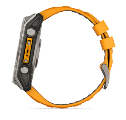 WATCH Fenix™ 8 – SAPPHIRE AMOLED 51mm ORANGE/TITANIUM GARMIN