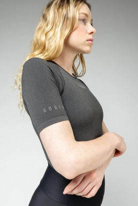 BASE LAYER SHORT SLEEVE LIMBER SKIN WOMAN BASALT GOBIK