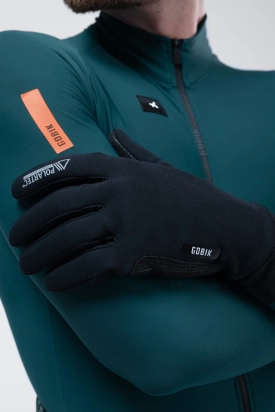 RUKAVICE POLARTEC BORA 2.0 TRUE BLACK GOBIK