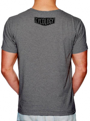 T-SHIRT IN DUST WE TRUST GREY CYCOLOGY