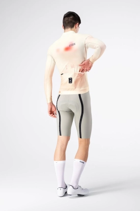 MAJICA BICIKLISTIČKA DUGI RUKAVI HYDER MAN ALMOND GOBIK