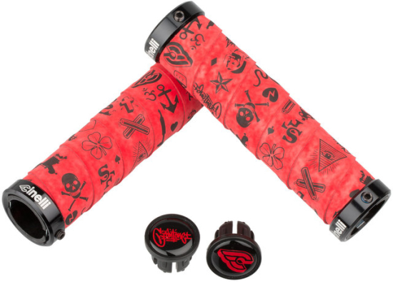 GRIPS MIKE GIANT ART RED/BLACK CINELLI