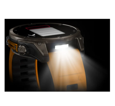 WATCH Fenix™ 8 – SAPPHIRE AMOLED 47mm ORANGE/TITANIUM GARMIN