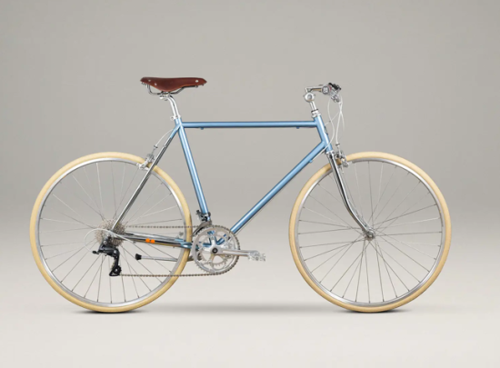 BICIKL URBAN 16 SPEED CHROME/BLUE SIECH