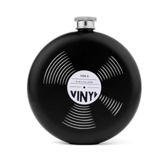 RECORD HIP FLASK KIKKERLAND