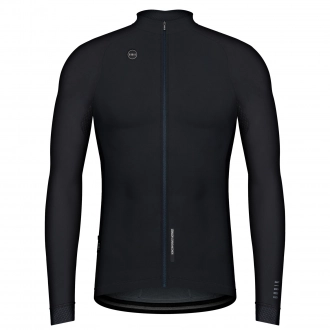CYCLING JERSEY LONG SLEEVES PACER UNISEX JET BLACK GOBIK