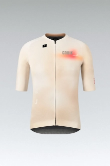 MAJICA BICIKLISTIČKA KRATKI RUKAVI CX PRO 4.0 UNISEX ALMOND GOBIK