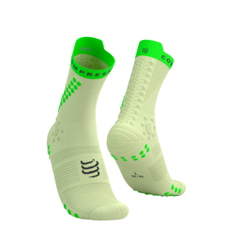 RACING SOCKS PRO 4.0 TRAIL LIME/NEON GREEN COMPRESSPORT