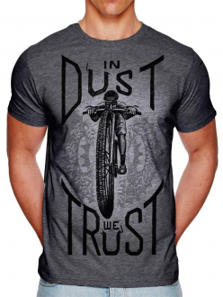 T-SHIRT IN DUST WE TRUST GREY CYCOLOGY
