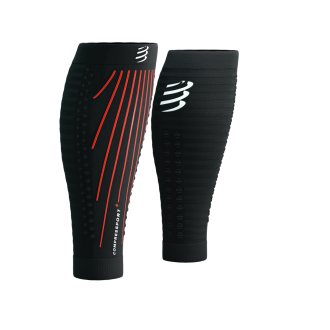 KOMPRESIJSKE NAVLAKE ZA LISTOVE R2 AERO BLACK/RED COMPRESSPORT