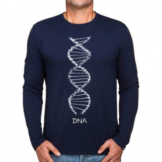 SHIRT LS DNA BLUE CYCOLOGY