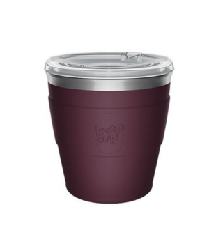 CUP THERMAL QUICKSIP 177ml MERLOT KEEPCUP