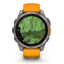 WATCH Fenix™ 8 – SAPPHIRE AMOLED 47mm ORANGE/TITANIUM GARMIN