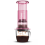 AEROPRESS COFFEE MAKER CLEAR PINK