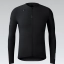 CYCLING JERSEY LONG SLEEVES AVALON UNISEX INK BLACK GOBIK