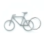 METAL BIKE KEY RING AND BOTTLE OPENER KIKKERLAND
