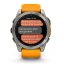 WATCH Fenix™ 8 – SAPPHIRE AMOLED 51mm ORANGE/TITANIUM GARMIN