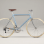 BICIKL URBAN 16 SPEED CHROME/BLUE SIECH